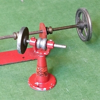 H. Lange metal maskiner til dampmaskiner gamle  gammelt metal legetøj